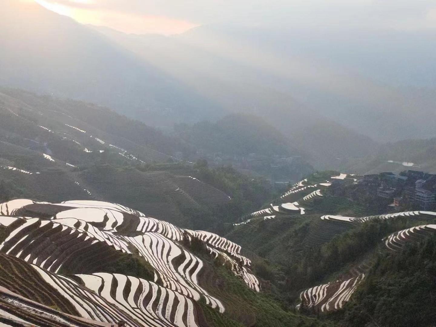 Longji Terrace La Vie Inn 룽성 외부 사진
